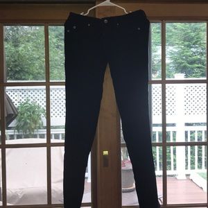 Navy skinny jeans